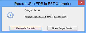 EDB to PST Conversion Accomplished 